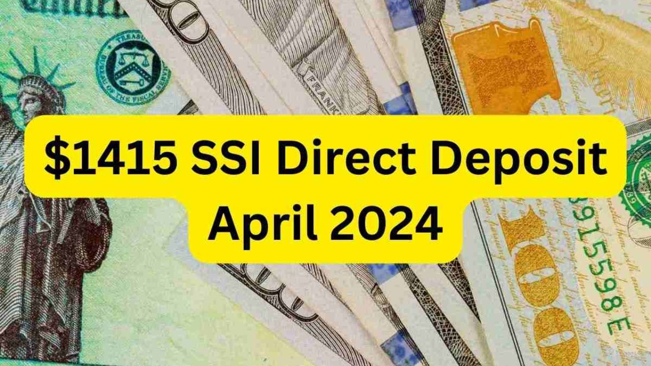 1415 SSI Payment Date 2024: Here's The Latest Update On Eligibility, Payment Schedule, How To Claim It, & SSI Amount