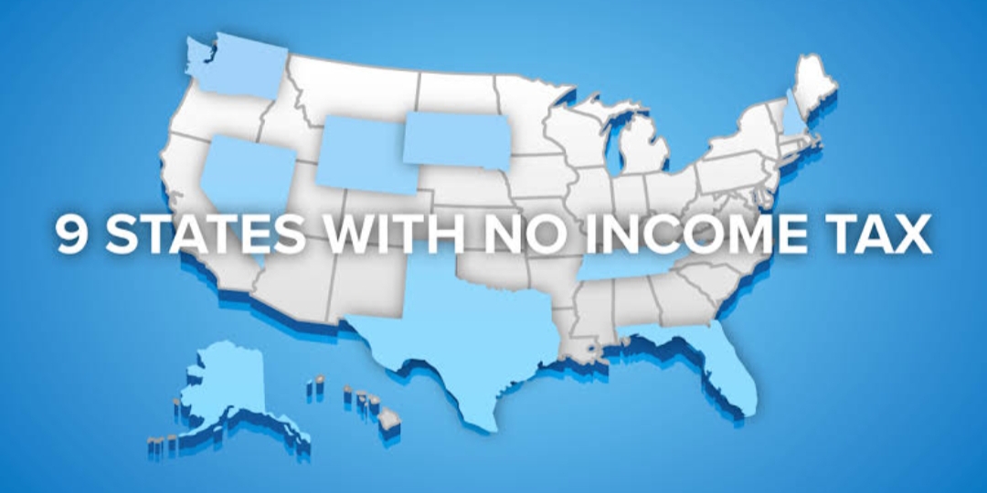 9 States With Zero Income Tax