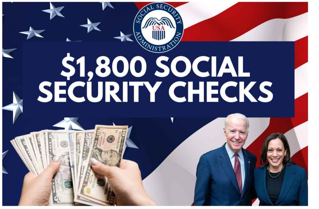 $1,800 Social Security Checks May 2024