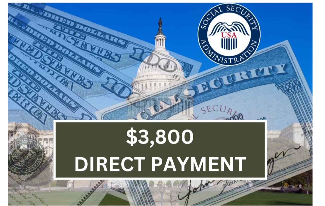 $3,800 Direct Payment May 2024