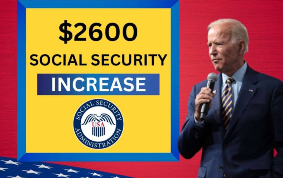 $2600 Social Security Monthly Increase 2024