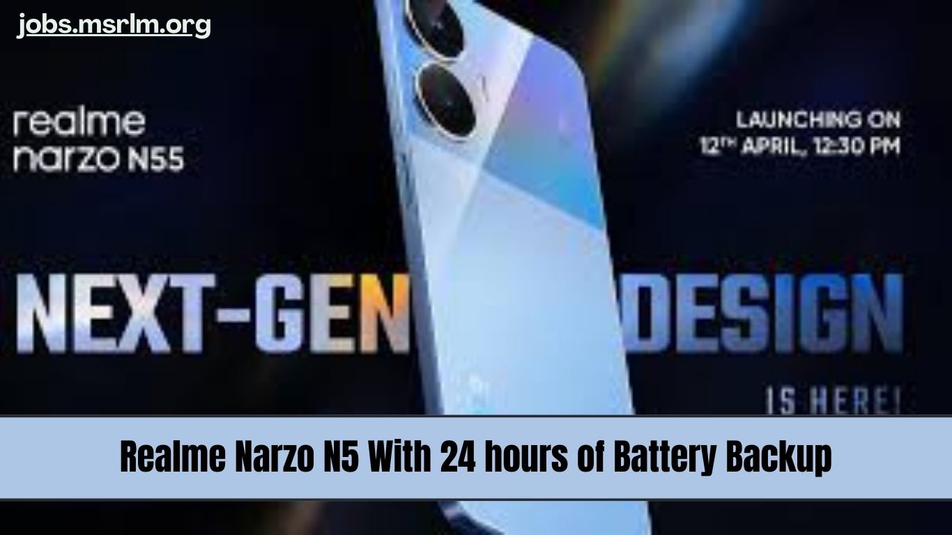 Realme Narzo N5 With 24 hours of Battery Backup