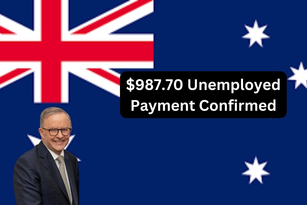 $987.70 Unemployed Payment Confirmed