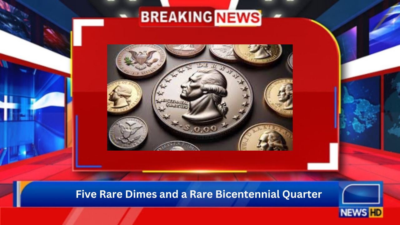 Five Rare Dimes and a Rare Bicentennial Quarter Worth $22 Million Each Still in Circulation