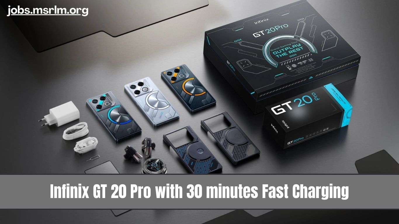 Infinix GT 20 Pro with 30 minutes Fast Charging