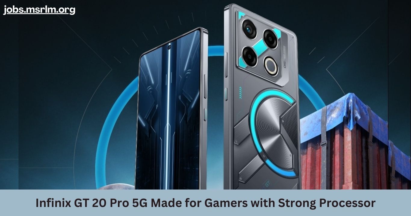 Infinix GT 20 Pro 5G Made for Gamers with Strong Processor