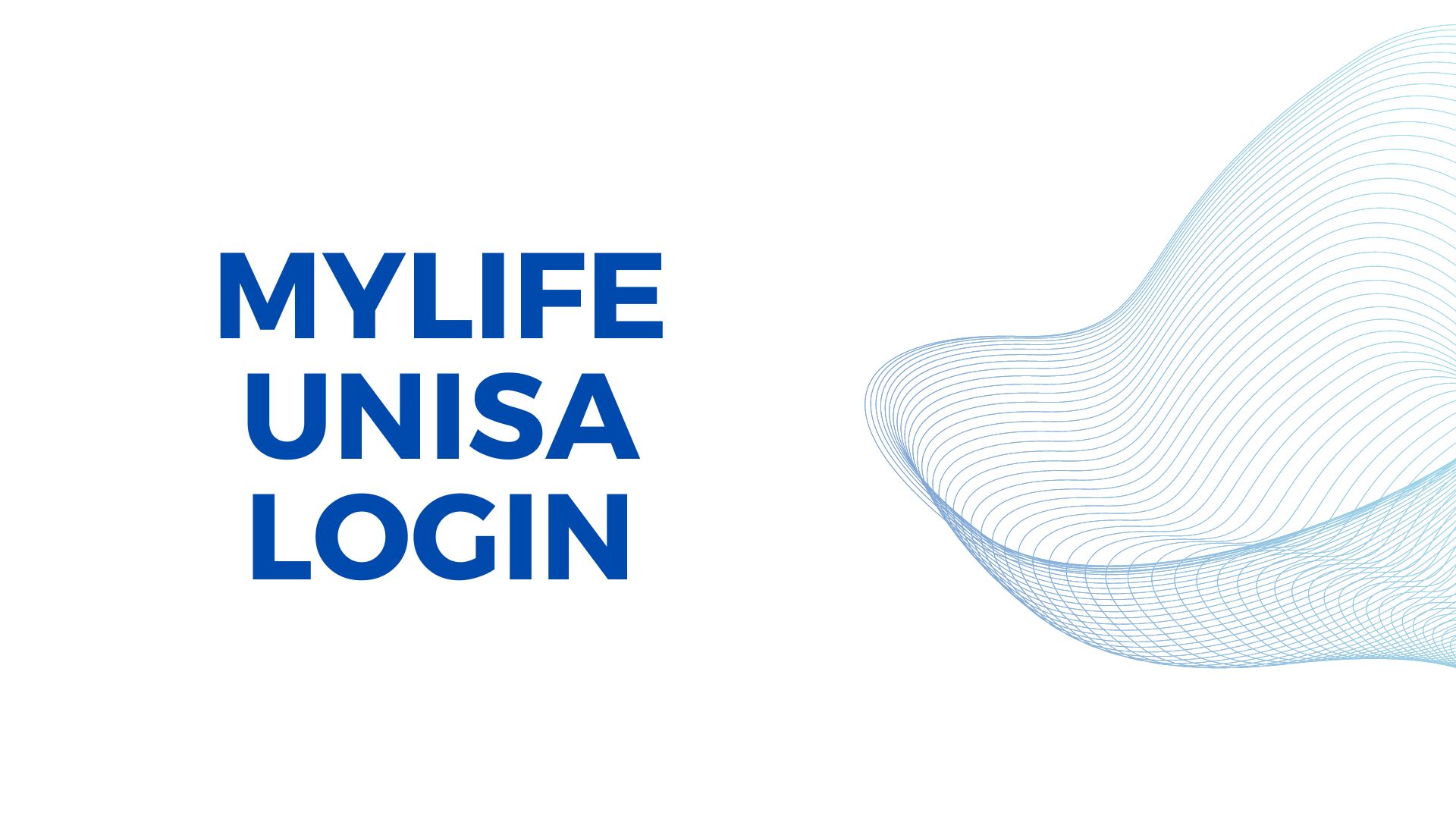 MyLife UNISA Login