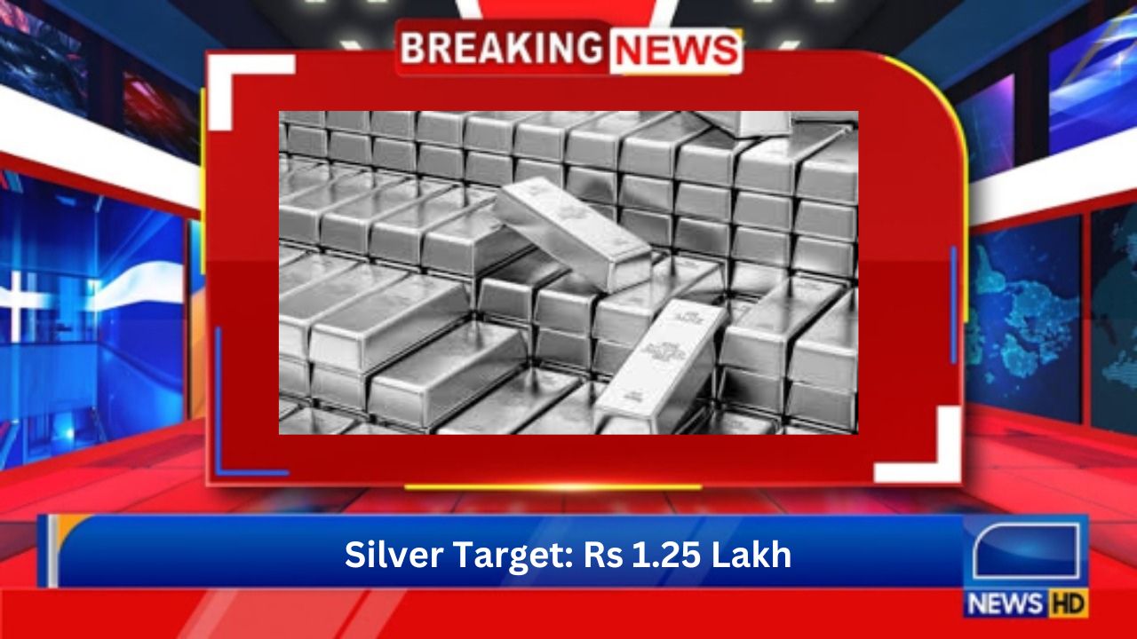 Silver Target: Rs 1.25 Lakh