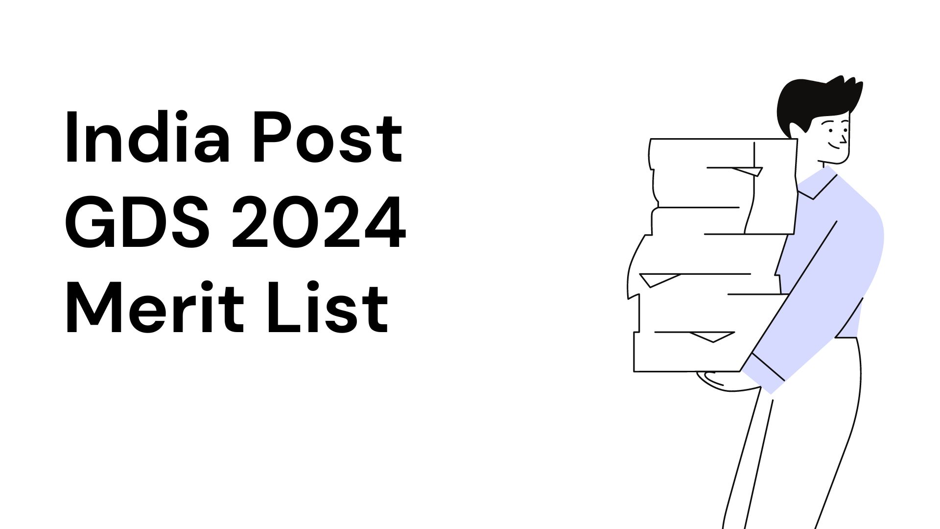 India Post GDS Merit List