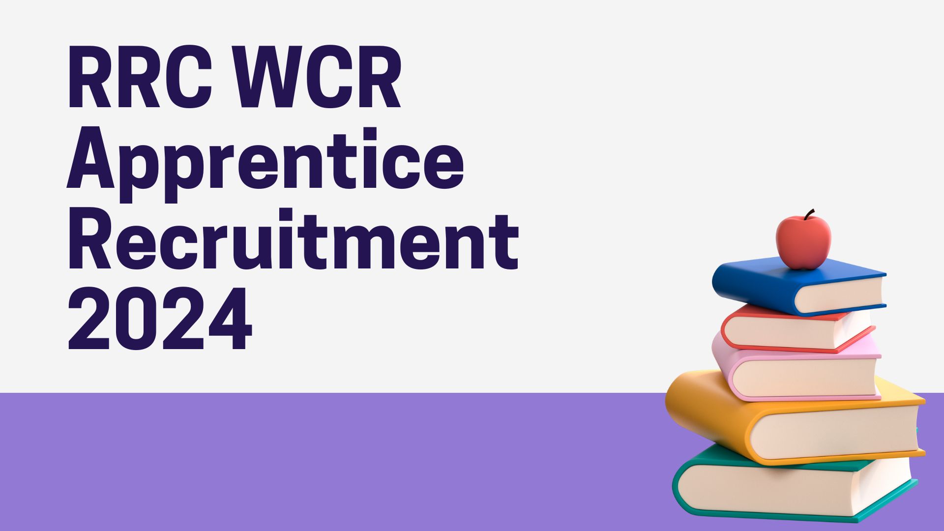 RRC WCR Apprentice Recruitment 2024